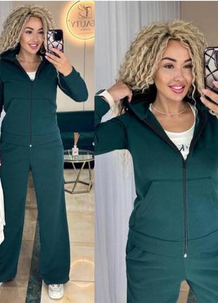 Костюм спортивный женский на флисе