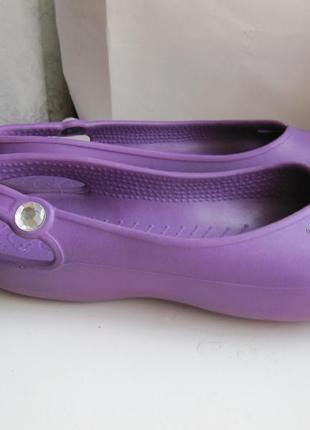 Кроксы босоножки crocs оригинал w8 крокс3 фото