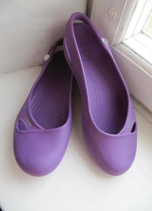 Кроксы босоножки crocs оригинал w8 крокс4 фото