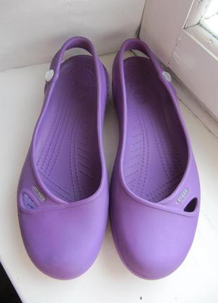 Кроксы босоножки crocs оригинал w8 крокс2 фото