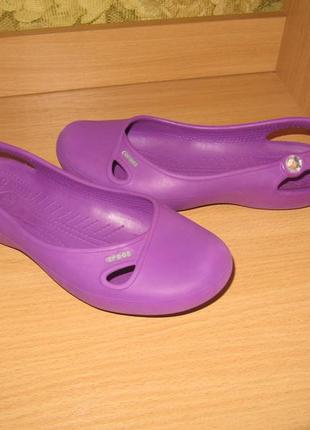 Кроксы босоножки crocs оригинал w8 крокс9 фото