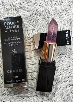 Гигиеническая желейная помада для губ "chanel" rouge allure velvet, тон 005