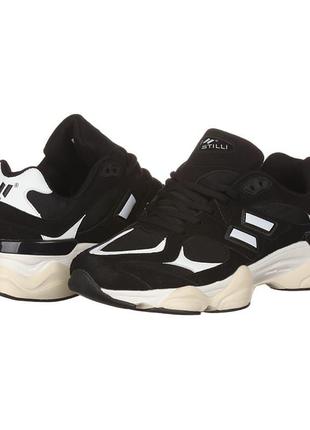 Мужские черные комбинированные кроссовки stilli 20169