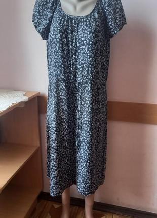 💙💛 сукня у квітковий принт