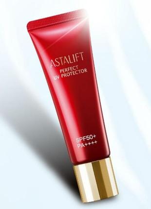 Антивозрастной крем с астаксантином fujifilm astalift perfect uv protector spf50+ pa++++, япония