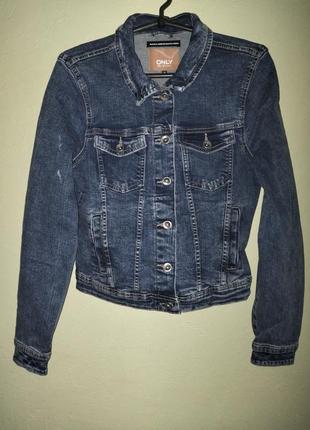 Женская джинсовка джинсовая куртка рубашка only