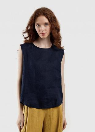 Чорна базова майка-топ❗ 💄 size: 16/44|xl.