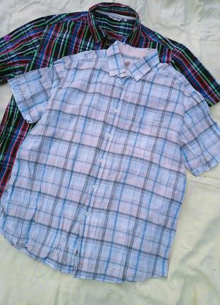 Льон + котон, легка літня теніска,l-xl,maine, debenhams індія.