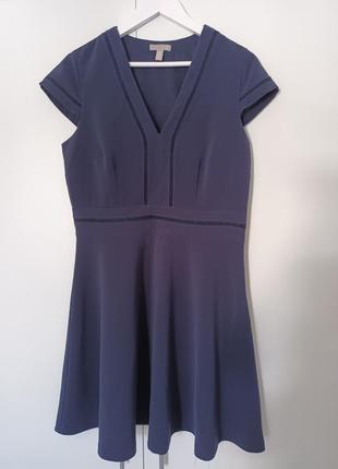 Коктейльное платье h&amp;m размер 14, наше м -l