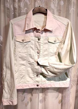 Куртка женская джинсовая светлая gap 1969, стрейч, новая