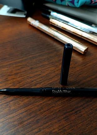 Estée lauder double wear infinite waterproof eyeliner 01 kohl noir 0.012oz new2 фото