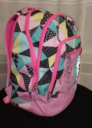 Рюкзак школьный каркасный seven fantasia rosa