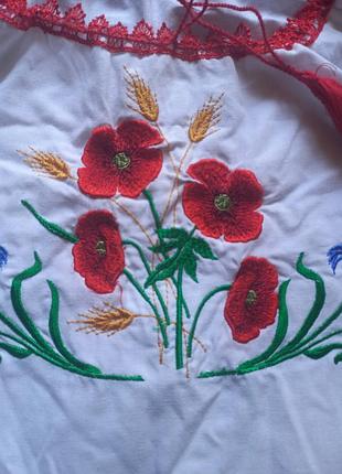 Вышиванка б/в на девочку 2