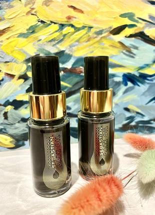 Масло для гладкости и плотности волос sebastian professional dark oil
