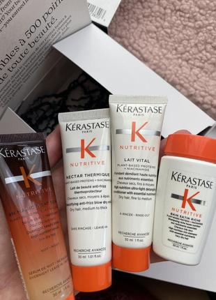 Набор для волос kérastase say goodbye to dry hair