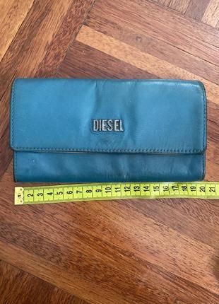 Шкіряний гаманець diesel