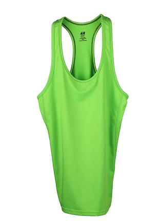 Майка новая h&m sport size-s 165-88a салат стоковая ±25у€в