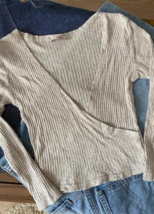 Топ кофтинка pull&amp;bear
