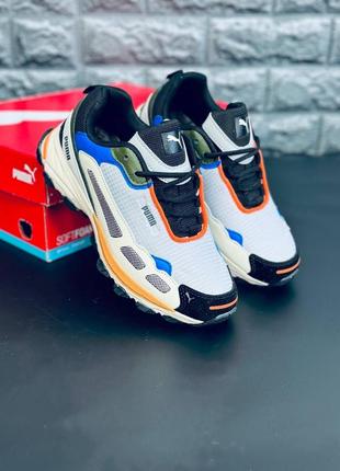Женские кроссовки puma белые кожаные кроссовки пума