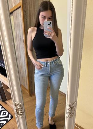 Джинси жіночі скінні h&m