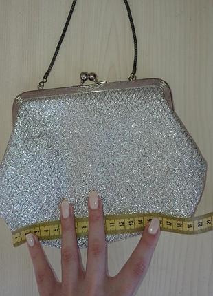 Винтажная ретро сумка театральная сумочка клатч винтаж раритет