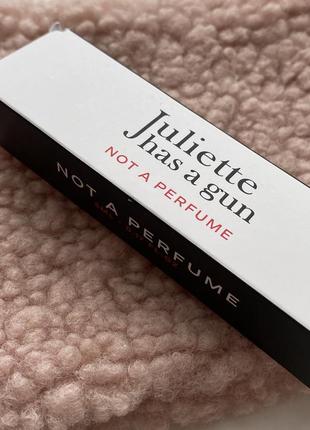 Нишевой парфюм juliette has a gun аромат not a perfume цветочный древесный мускусный парфюм 5 мл
