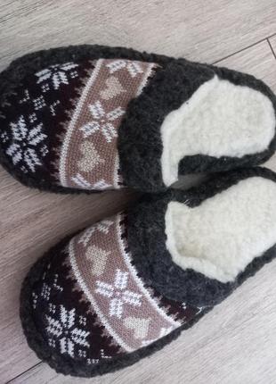 Тапочки теплые