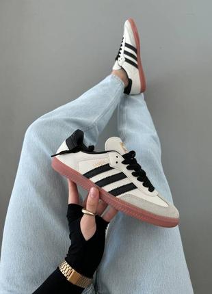 Кросівки кроссовки adidas cg4062 black sneakers shoes white black brown5 фото