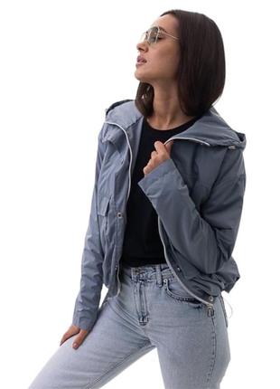 Новая женская куртка ветровка серая разм s arjen