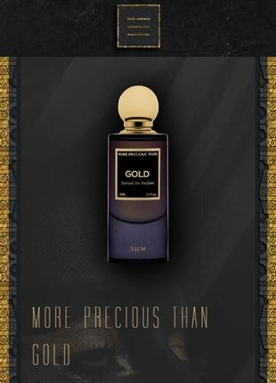 Нишевые парфюмы aum more precious than gold 80мл. новые, упакованные.