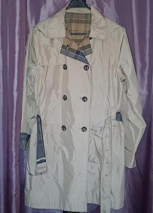 Двосторонній тренч плащ barbour
