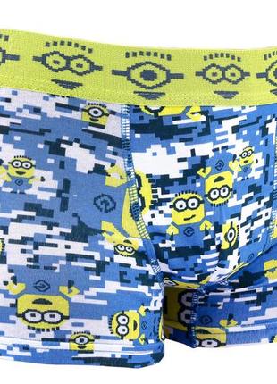 Труси-боксери minions синій діт 10-12, арт.30890634-3