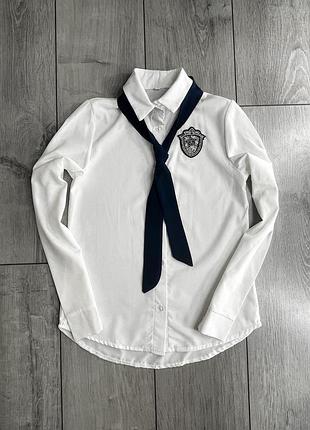 Блузка сорочка в школу на дівчинку
