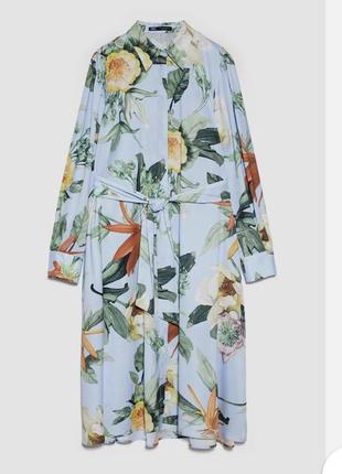 Платье zara в стиле dolce&gabbana