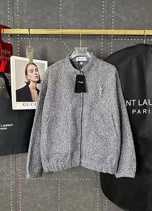 Бомбер в стиле ysl 9