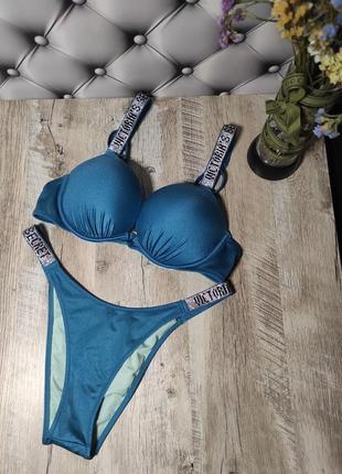 Купальник со стразами victoria secret оригинал