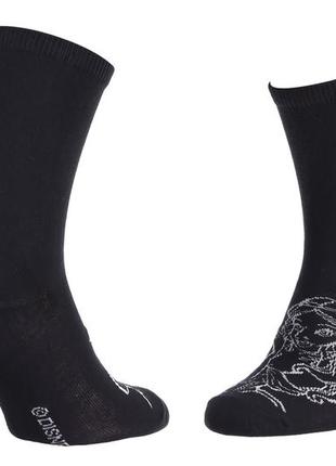 Шкарпетки princess belle чорний, сірий діт 36-41