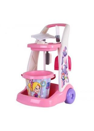 Ігровий набір для прибирання з візком