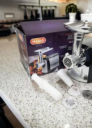 Мясорубка с высокой производительностью magio mg-269 2400 w, мясорубка для lo-965 домашней колбасы