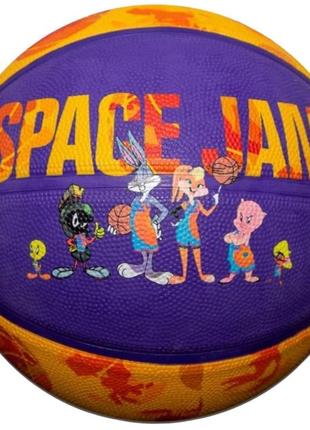 М'яч баскетбольний spalding space jam tune squad помаранчевий, мультиколор уні 7