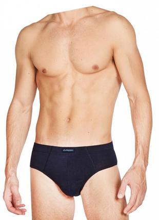 Труси-сліп kappa slip uomo elastico esterno logato темно-синій чол m