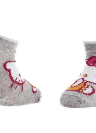 Шкарпетки hello kitty hk theme citron сірий діт 35-38, арт.83890528-3