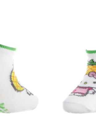 Шкарпетки hello kitty hk theme ananas білий діт 35-38, арт.83890528-5