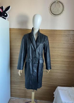 Плащ кожа