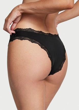 Сатиновые трусики бразилиана victoria’s secret 🔥акция! 🔥получи скидку 15%3 фото