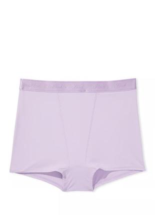 Трусы шорты pink victoria’s secret фиолетовый