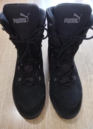 Ботинки puma gore-tex зимние высокие пума теплые4 фото