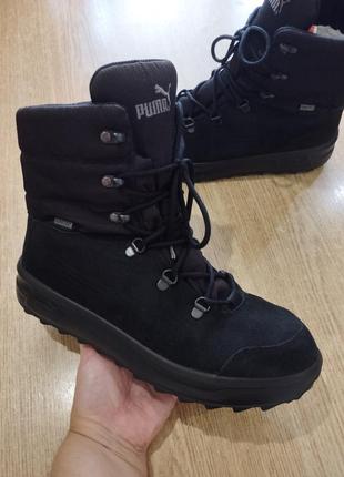 Ботинки puma gore-tex зимние высокие пума теплые2 фото