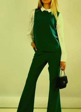 Жіночий костюм жилет+брюки