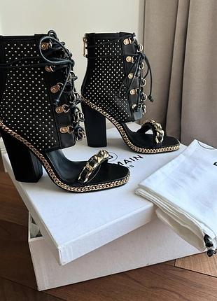 Новые босоножки ботинки balmain